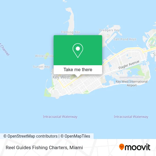 Reel Guides Fishing Charters map