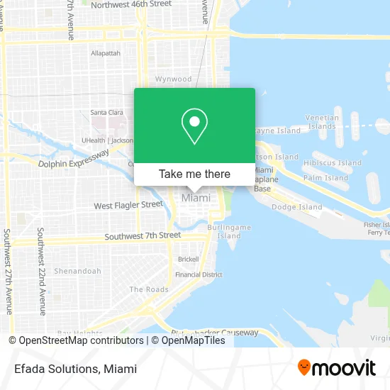 Efada Solutions map