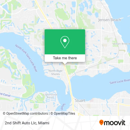 2nd Shift Auto Llc map