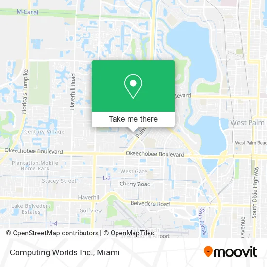 Computing Worlds Inc. map
