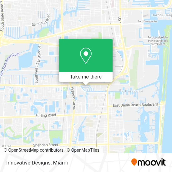 Innovative Designs map