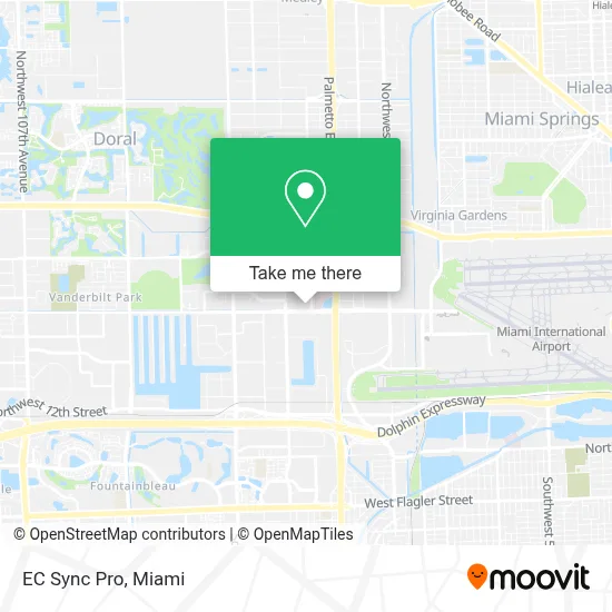 EC Sync Pro map