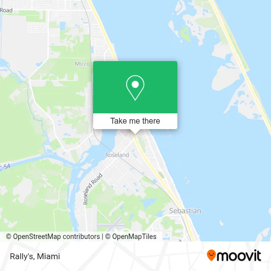 Rally's map