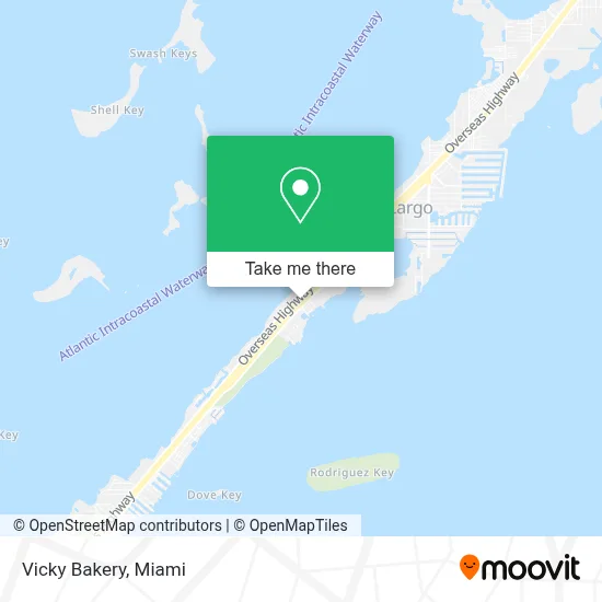 Vicky Bakery map