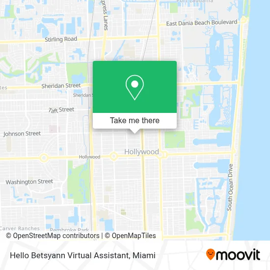 Hello Betsyann Virtual Assistant map