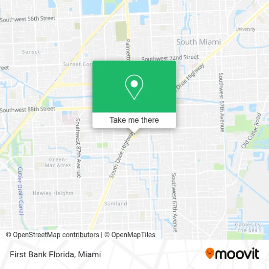 First Bank Florida map