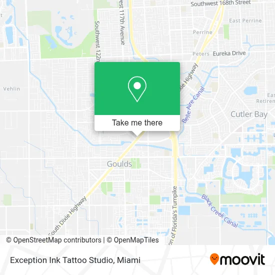 Exception Ink Tattoo Studio map