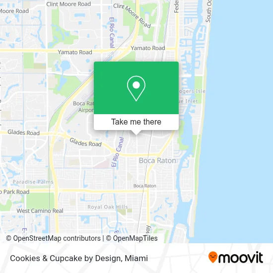 Cookies & Cupcake by Design map