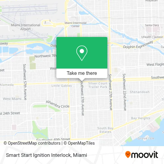 Smart Start Ignition Interlock map