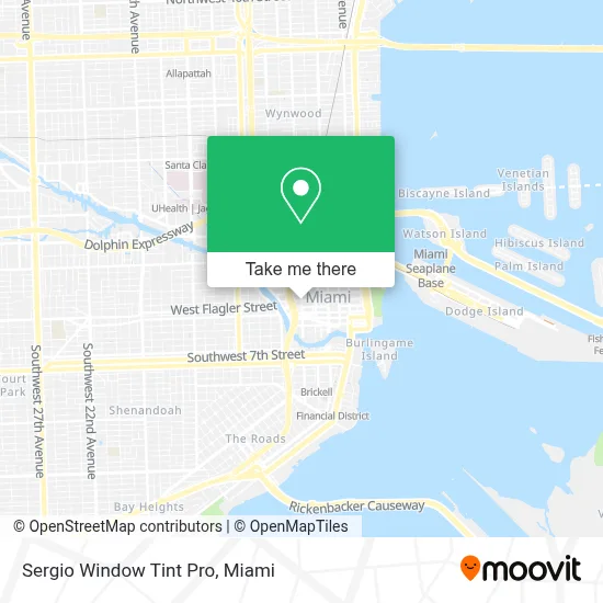 Sergio Window Tint Pro map