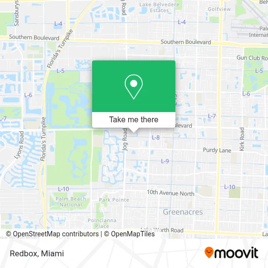 Redbox map