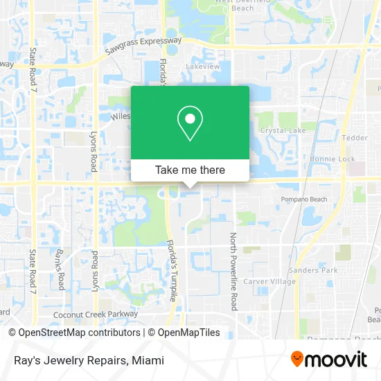 Ray's Jewelry Repairs map