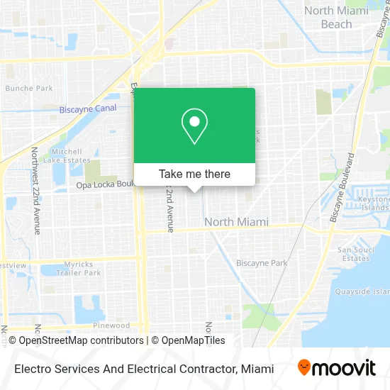 Electro Services And Electrical Contractor map