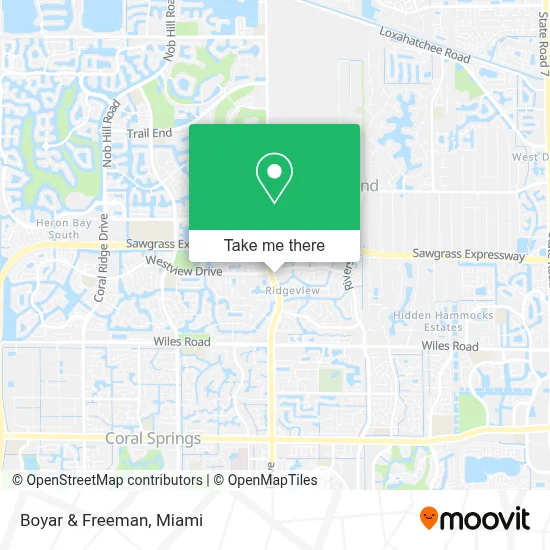 Boyar & Freeman map