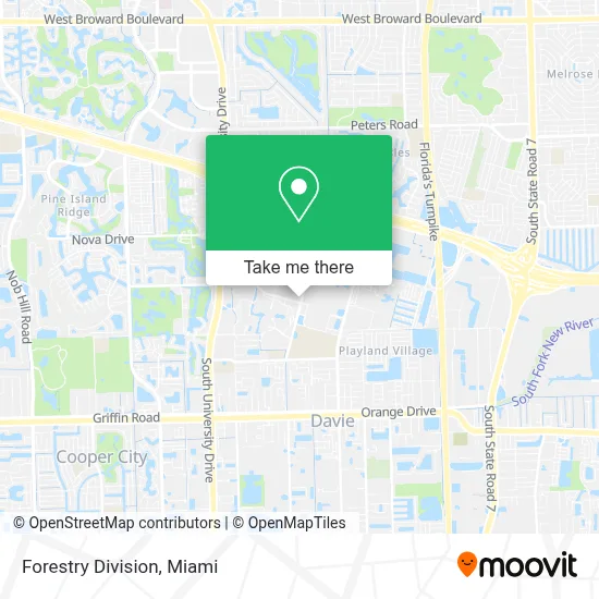 Forestry Division map