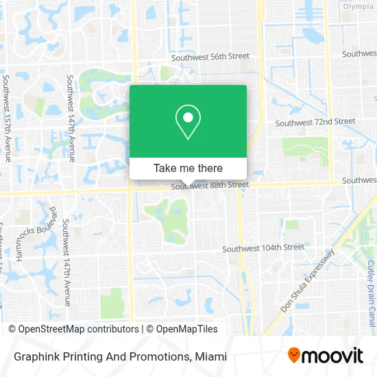 Graphink Printing And Promotions map