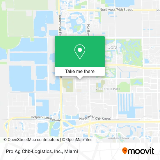 Pro Ag Chb-Logistics, Inc. map
