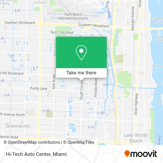Hi-Tech Auto Center map