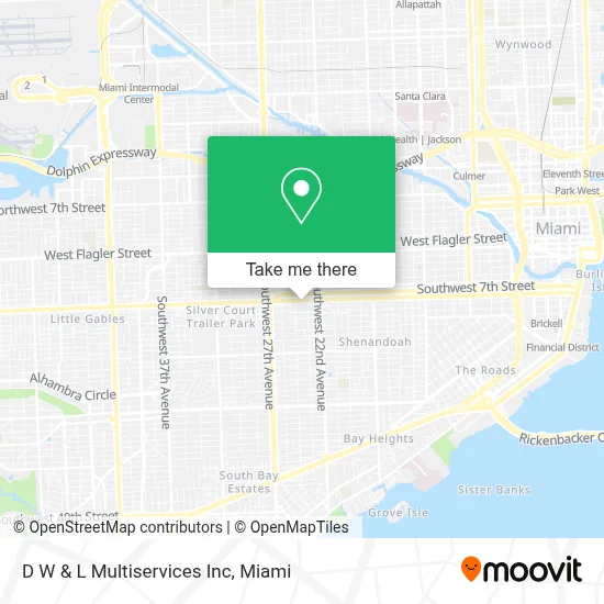 D W & L Multiservices Inc map