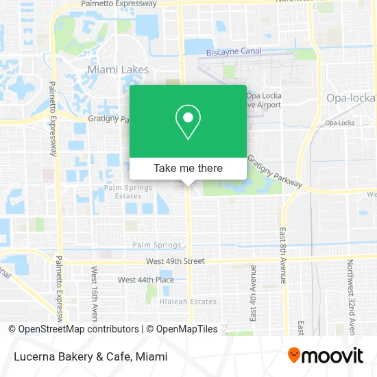 Lucerna Bakery & Cafe map