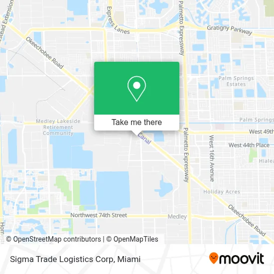 Sigma Trade Logistics Corp map