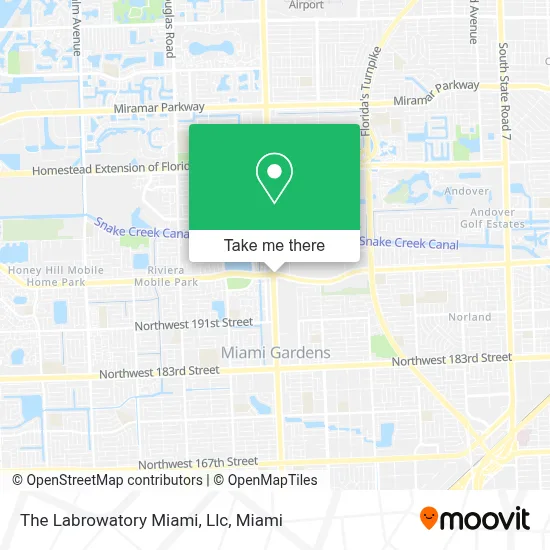 The Labrowatory Miami, Llc map