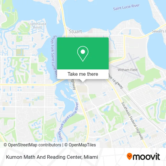 Kumon Math And Reading Center map