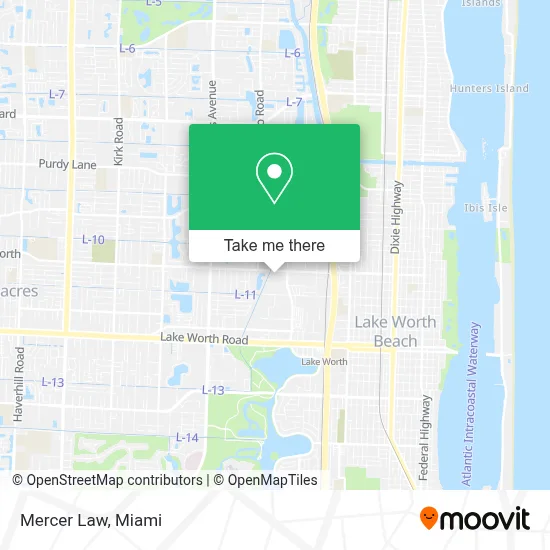 Mercer Law map