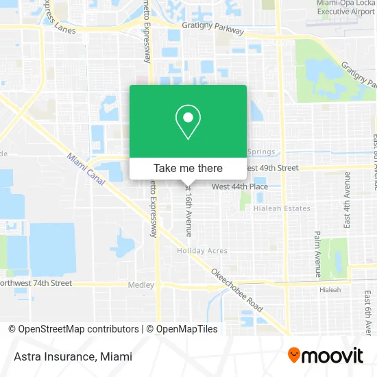 Astra Insurance map