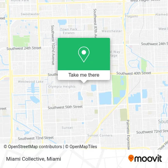 Miami Collective map