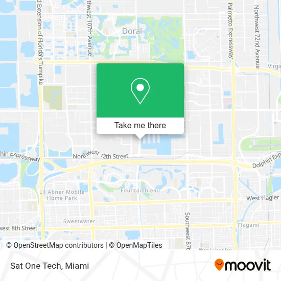 Sat One Tech map