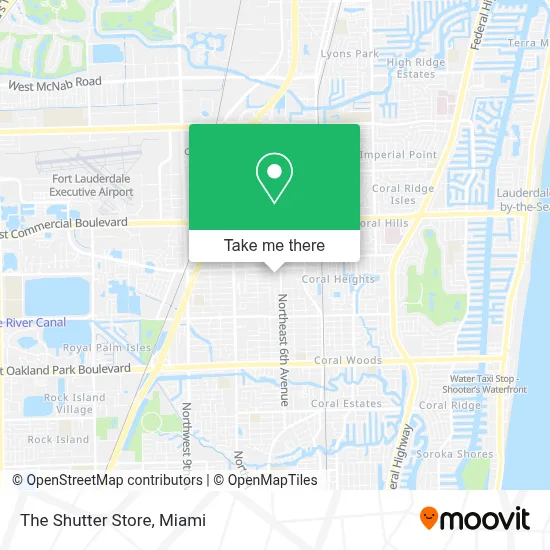 The Shutter Store map