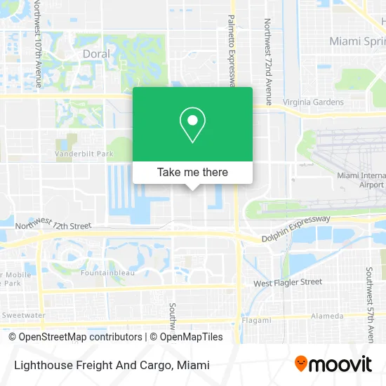 Lighthouse Freight And Cargo map