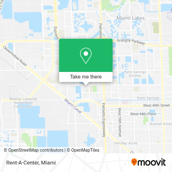 Rent-A-Center map