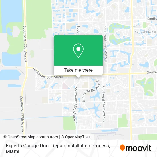 Experts Garage Door Repair Installation Process map