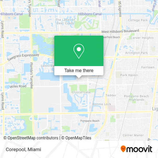 Corepool map