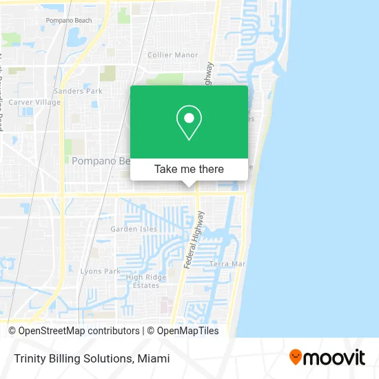 Trinity Billing Solutions map
