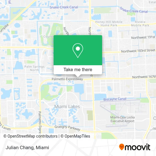 Julian Chang map
