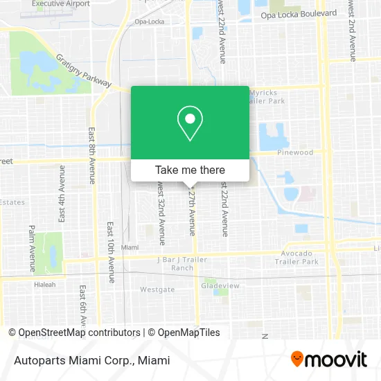 Autoparts Miami Corp. map