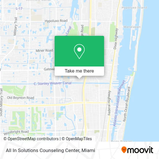All In Solutions Counseling Center map