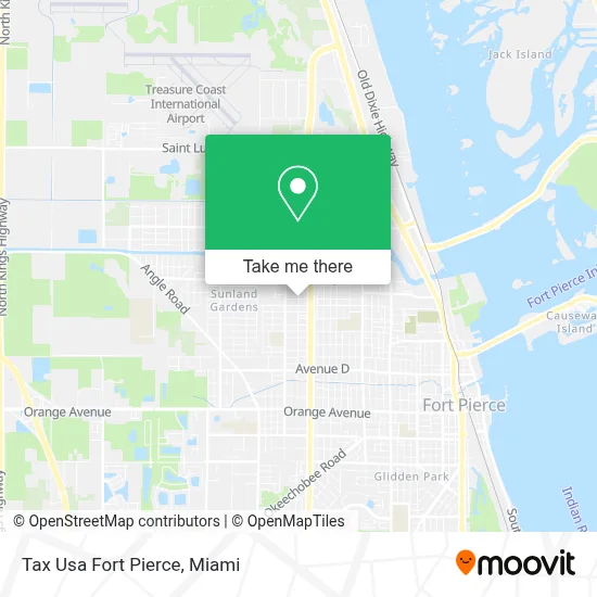 Tax Usa Fort Pierce map