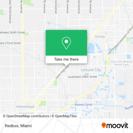 Redbox map