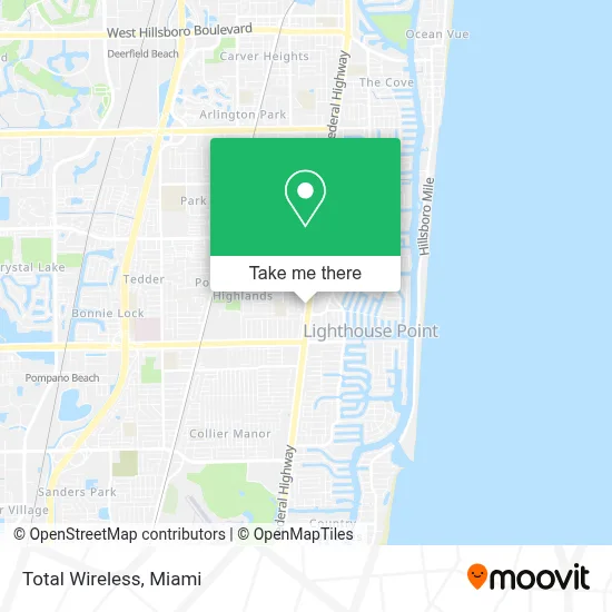 Total Wireless map