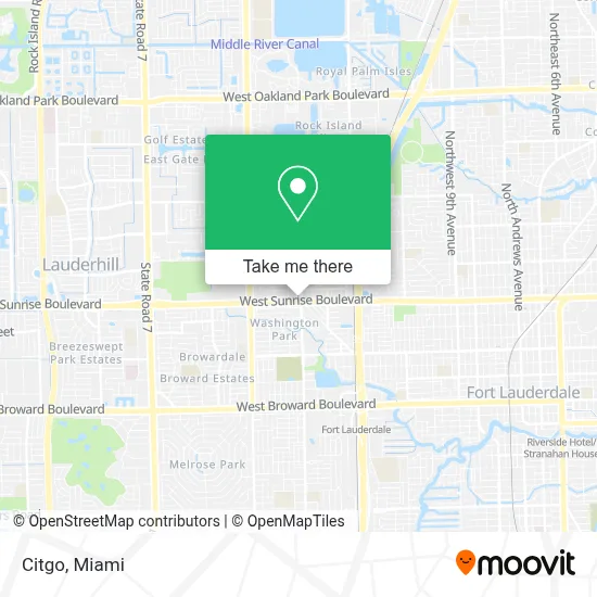 Citgo map