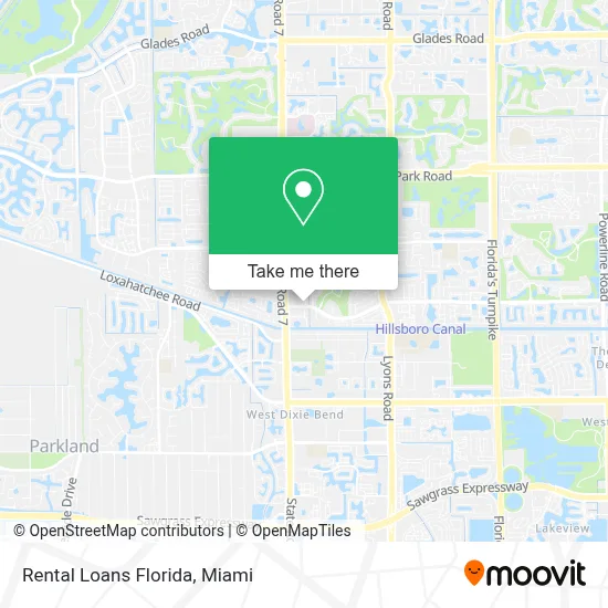 Rental Loans Florida map