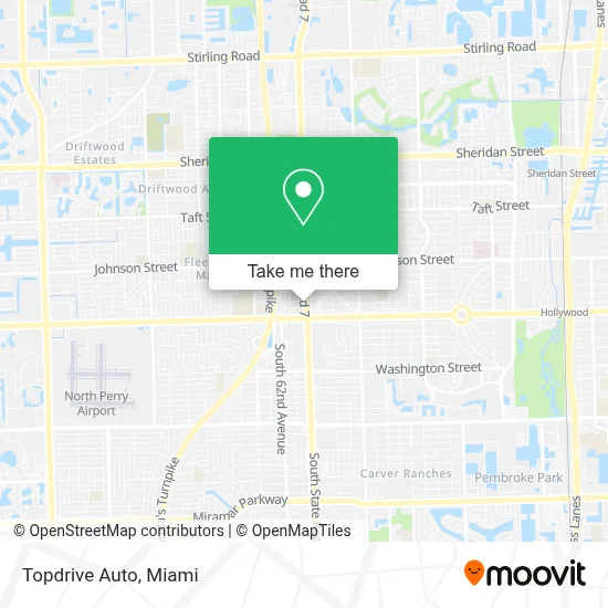 Topdrive Auto map