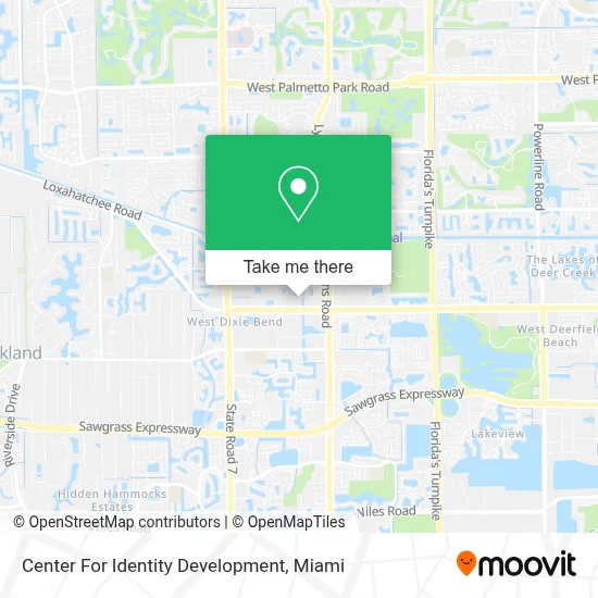 Center For Identity Development map