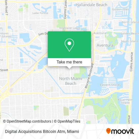 Digital Acquisitions Bitcoin Atm map