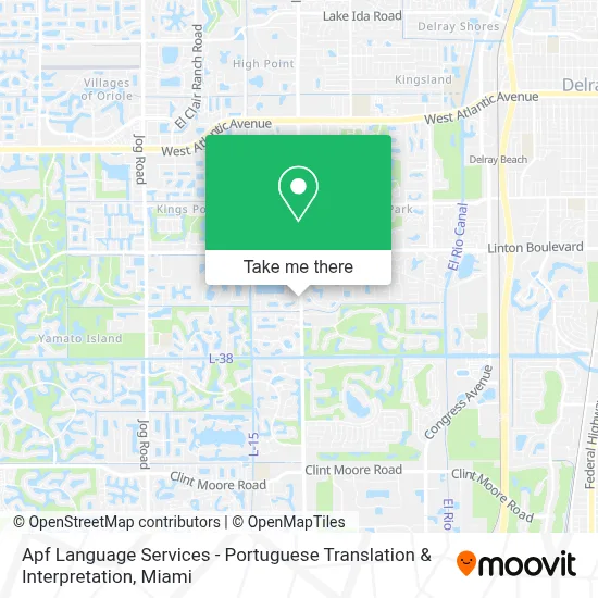 Apf Language Services - Portuguese Translation & Interpretation map