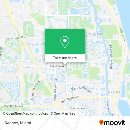 Redbox map